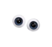 dwxnauixl 2X Haunting Doll Eyes Wiggle Eyes for Halloween Props Sculpture Doll, Dark Blue, Diameter 6mm