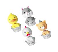 dwxnauixl Adorable Resin Car Interior Ornament Dashboard Decoration Shelf Decor Small Accessories, Animal S