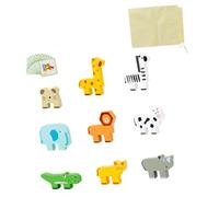 dwxnauixl Animal Stacking Blocks Fun Learning Game Encouraging Children To