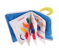 dwxnauixl Educational 3D Baby Zipper Cloth Book Encourage Life Skills Learning Early Education Toy