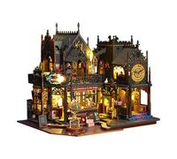 dwxnauixl for Creative Wooden Miniature Dollhouse Kits Enabling Fun Interactive Learning Experiences Through Self Assembly Projects Miniature Kits House