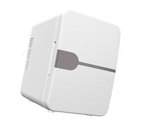 dwxnauixl Little Tiny Fridge For Food Drinks Cosmetics Home Portable Cooler Makeup Storage On Go Making Suitable For In Cars Mini Fridge 4L Beauty Makeup, White