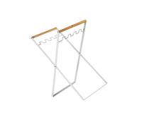 dwxnauixl Practical and Reliable Trash Bag Holder Frame for Gardening Kitchen, White, 24×31×48cm