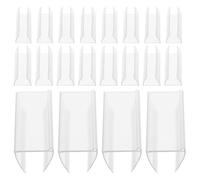 dwxnauixl PVC Price Tag Holders Clear Easy Integration For Retail Display Environments PVC Plastic Label Holder For Wire Shelve Reusable Which Is Tough Price