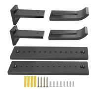 dwxnauixl RC Model Climbing Car Vehicle Wall Hanger Storage Rack For 1/18 1/16 /10/8 /5 Precision CNC Machined With Just Some Basic Hands On Ability 3.Sliding, Black