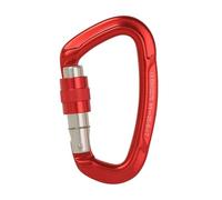 dwxnauixl Strong and Reliable Climbing Carabiner for Rescuing and Fall, Red