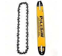DWZCSB16 16inch Chainsaw Bar & DWO1DT616T Chain Combo，Saw Chains Combo for DEWALT DCCS670 ChainSaw(1Chains + 1Bar)