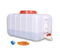 DWZL Water Storage Container Food-Grade HDPE Square Water Container, Large Capacity Water Tank W/Enlarged Calibre Handle 2.8mm Thick Leakproof For Home Camping RV Outdoor(Size:200L)