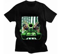 Dx-Army-T-Shirt-Cool-Tee-Dx-D-Generation-X-Wrestling-Army-Dgeneration-X-Hbk-Thriple Black