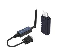 DX-CP26 RS232 to Bluetooth Wireless Serial Adapter Converter | Wireless RS232 adapter with rechargeable battery, DB9/RJ45, iOS Android Windows support(CP26-T2)
