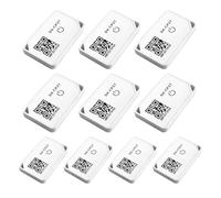 DX-CP27 BLE 5.1 Beacon iBeacon Eddystone Asset Personnel Tracking Management Positioning mini tag IP67 Waterproof 70m Long Distance 1 Year Battery Life Custom Broadcast Data (10)