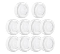 DX-CP33 BLE 5.1 Beacon Replaceable 1.5V AAA (7#) Battery Low Power for Asset Tracking, Warehouse Management, Indoor Navigation120-M Broadcasting Range for iBeacon & Eddystone (DX-CP33*10 PCS)