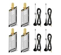 DX-LR03 433/475Mhz 868Mhz 915Mhz 10KM Long Range 30dbm Transmission power LoRa Module ASR6601 Uart serial port AT command LoRa Module (DX-LR30-433T30D-(II)*4pcs)