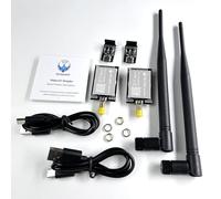 DX-LR03 Development Kit Easy to use 868/915MHz LoRa ASR6601 with Antenna at Commands Uart Interface Long Range 10KM 28dBm Transceiver Wireless Module for Arduino (LR03 868 915Mhz Set)