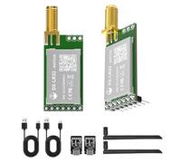 DX-LR32 Development Kit Semtech SX1262 LORA UART Serial Transceiver module 868 915MHz With 2PCS Antenna 22 dBm 5KM Long Rang Compatible with Arduino DIY CE FCC(LR32-SET 868 915MHz)