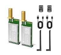 DX-LR42-24T12D SX1281 2.4GHz Developer Kit LoRa Module UART Wireless Transceiver Low Latency FLRC 150kb/s Long Range 3.7km TTL 3.3V IoT RF Module for Arduino Raspberry Pi