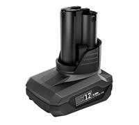 DX Pulse 12V 5.0Ah Li-Ion Battery, High Capacity Replacement Battery with Charge Level Indicator, Quick Release, Compatible with DX12 Chargers - DXPULSE Interchange System