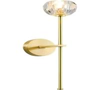 DX26TS Crystal Wall Lamp Brass Light Indoor Headboard Lights Ceiling