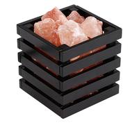 DX26TS Elegant Wooden Frame Salt Light for Festivals and Holidays Home Decor UK