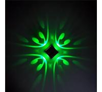 DX26TS European LED Square Butterfly Indoor - Effect Four-Sided Light Bar Ktv Background Wall Decoration Lamp 3w,Pendant Lighting Ceiling