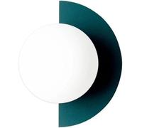 DX26TS Fan Shaped Sconce Indoor Decoration LED Wall Lamp Light Glass Shade Compatible with Bedroom,Pendant Lighting Ceiling