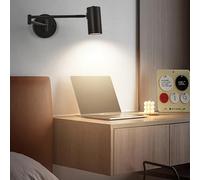 DX26TS Foldable LED Lamp Antique Style for Library Restaurant - Black Light Fixture, Stylish Wall Lighting, Home Decor, Space-Saving