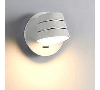 DX26TS Indoor Sconces LED Light Fixtures Nordic with On Off 4000K About Rotatable Bedroom Wall Lamp