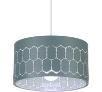 DX26TS LED Chandelier Honeycomb Iron Light, Single Head Hanging Metal Lamp Shade, Flush Mount Pendant Light,Pendant Lighting Ceiling