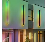 DX26TS LED Lamps Color Christmas Lights, IP65 Waterproof Wall Mount Lighting for Home Decor Holiday Celebrations, 80CM 16W - Festive Indoor/Outdoor Decoration