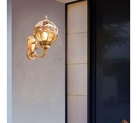 DX26TS Outdoor not Included,Fence Lights, Metal Lamp Garden, Waterproof Exterior Wall,for Patio Decking Gate Yard Stair