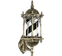DX26TS Outdoor Wall Lamp Barbers Retro Light Illuminating and Rotating Stripes with LED Hair Salon Sign Barber Shop Pole (Color #001)