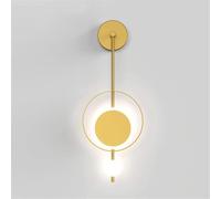 DX26TS Round Corridor Lighting Indoor LED Wall Lamp for Living Room, Bedroom, Bedside and Study (28cm)