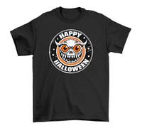 dx45EETY Halloween_238 T-Shirt Spooktacular Fun! 100% Cotton Funny Design Perfect Black
