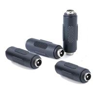 DXBNEZBC 4 Pcs DC Power Female to Female Jack Adapter 5.5 x 2.1 mm Connector For CCTV Camera