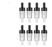 DXBNEZBC 6 PCS Aquarium Check Valves One Way Non-return Protector Air Pump Accessories for Fish Tank,Black