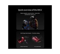 DXC2 Extruder for Series One Snap Away D3vil Fang Cutter System-Precision Cutting for K2PRO K2PLUS