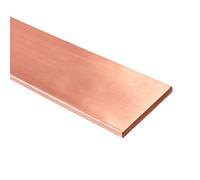 Dxcaicc Copper Busbar Flat Strip Solid Copper Bar for Handmade Craft Engraving 1PCS Thickness 4MM Length 50cm Copper Plate,Width 60mm