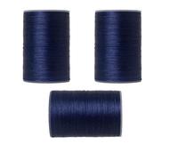 Dxcaicc Flat Waxed Sewing Thread for Leather Work, Polyester Waxed Cord 0.5Mm for Hand Sewing Leather Goods, 3 Packs,C28