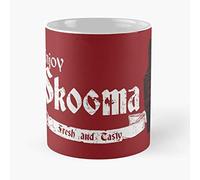 Dxcvbrds New Scrolls Oblivion Skyrim Gaming Elder The Enjoy Skooma Tes Best Mug Holds Hand 11oz Made From White Marble Ceramic