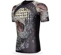 DxD Rash Guard MMA Cross Training Shorts Ultra Lightweight Fight wear Shorts for Boxing Martial Arts UFC BJJ Grappling Gym Work and Krav MAGA (Small) Black