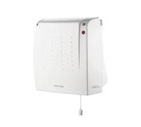 DXDF2 2kW Adjustable Downflow Heater dexPro, White, Wall Mounted, Electric, Thermostat Control