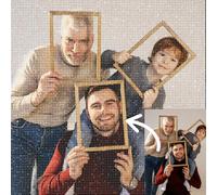 DXDOING Personalized Photo 5D Diamond Kits for Adults and Kids - Full Drill Art Supplies, Cross Stitch Accessories, Paint by Numbers - Custom Design with Your Own Picture