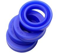 DXEAIN Oil Seal,5pcs ID 8-19mm UN Radial Shaft Hydraulic Seal Polyurethane Piston Shaft.(10x18x8mm)