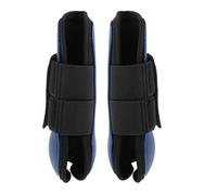 DXEHSEUY 1 Pair Horse Leg Boots Hind or Front Leg Protect Wraps Dark Blue Fore Foot