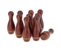 DXEHSEUY 10 Pieces Shuffleboard Bowling Pins Birthday Gifts for Children Sport Garden