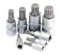 DXEHSEUY 8 Pieces Socket Ratchet Screwdriver Bit Set M4 M5 M6 M8 M10 M12 M14 M16