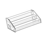 DXEHSEUY Acrylic Display Riser Display Rack Clear Holder for Badges Mini Dolls Medals 3 Tier