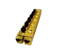 DXEHSEUY Billiard Stick Holder Billiard Games Snooker Cue Locating Clip Pool Cue Rack Aureate, Gold, 39.5x3.2cm