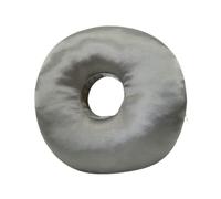 DXEHSEUY Ear Piercing Pillow Guards Protector Removable Invisible Zipper Soft O Shaped dark gray