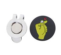 DXEHSEUY Metal Gesture Golf Ball Marker with Magnetic Hat Clip Golf Accessories 06, Type C568